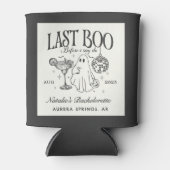 Last Boo Before I Do Bachelorette Halloween Party 缶クーラー (正面)