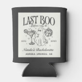 Last Boo Before I Do Bachelorette Halloween Party 缶クーラー (裏面)