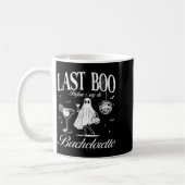 Last Boo Before I Say Do Bride Ghost Bachelorette  コーヒーマグカップ (左)