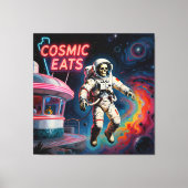 LAST CHANCE CAFE-FOOD TO DIE FOR キャンバスプリント (正面)