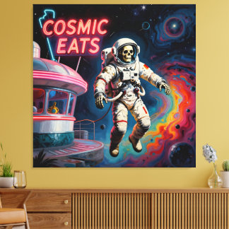 LAST CHANCE CAFE-FOOD TO DIE FOR キャンバスプリント