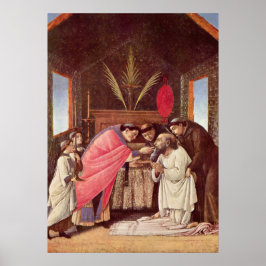 Last Communion of St. Jerome - Botticelli ポスター
