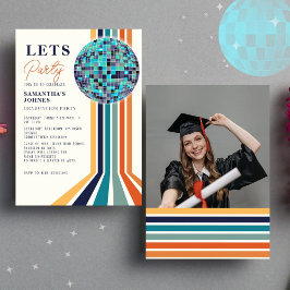 Last Danceレトロ卒業パーティー写真 招待状