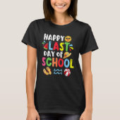 Last Day Of School Hope Your Summer Magical Rainbo Tシャツ (正面)