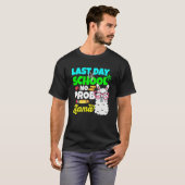 Last Day Of School No Prob Llama Alpaca Teacher Ki Tシャツ (正面フル)