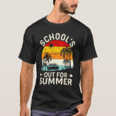 Last Day Of School Retro Schools Out For Summer 11 Tシャツ (正面)