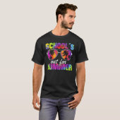 Last Day Of School Schools Out For Summer Teacher  Tシャツ (正面フル)