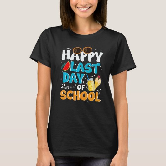 Last Day Of School Summer Tシャツ (正面)