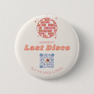 Last DiscoバチェロレッテVenmo QRコードピン 缶バッジ