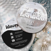 Last Disco 70sバチェロレッテ週末の日程 招待状