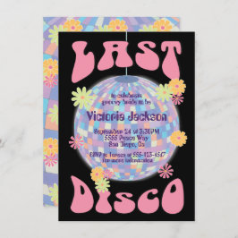 Last Disco Ballバチェロレッテ1970年代のInvitati 招待状