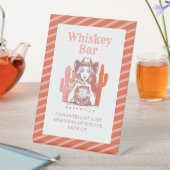 Last Disco Cowgirl Whiskey Bar Bachelorette Party  台座サイン (インサイチュ)