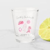 Last Disco Rodeoバチェロレッテウィークエンドパーティー ショットグラス (正面)