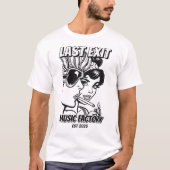 Last Exit Music Factory- レトロガールズ 2 Tシャツ (正面)