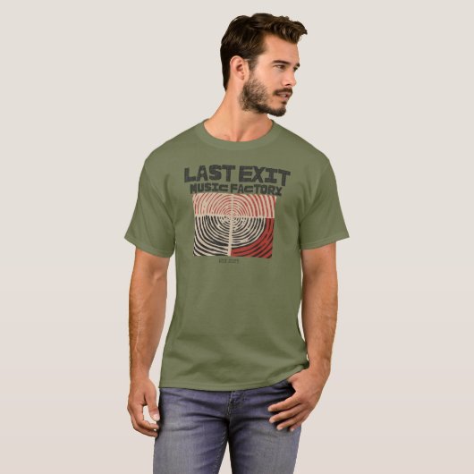Last Exit Music Factory- Target Tシャツ (正面フル)