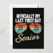 Last First Day Senior 2026 ポストカード (正面/裏面)