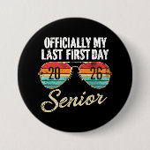 Last First Day Senior 2026 缶バッジ (正面)