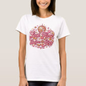 Last Fling Before the Ring | レトロディスコ独身最後のパーティー Tシャツ (正面)
