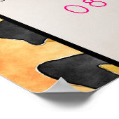 Last Fling Before The Ring Wild Print Bachelorette ポスター (角)