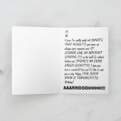 Last In宇宙 カード (内部)