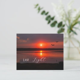 Last Light | 夏の夕焼け ポストカード