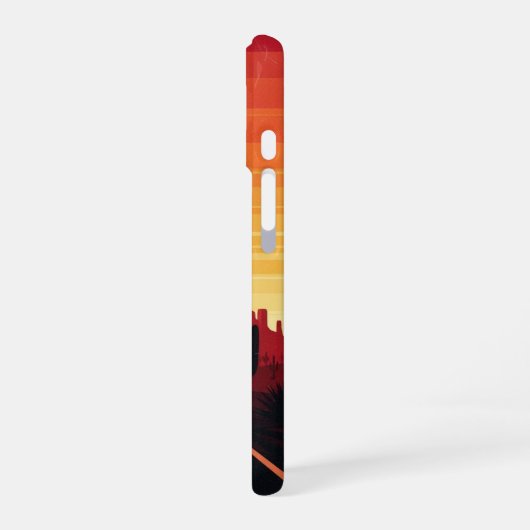 Last Light Ridge iPhone 16ケース (左側面)