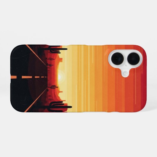 Last Light Ridge iPhone 16ケース (裏面横)