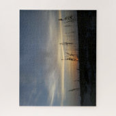 Last Light Sunset on the Beach ジグソーパズル (縦)