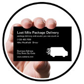 Last Mile Delivery Package Courier 名刺