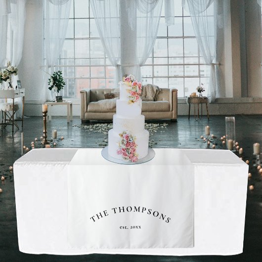  Last Name Sign Wedding Bridal Dinner Runner Sign タペストリー