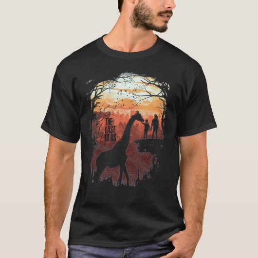 Last Of Us Joel And Ellie Family   Tシャツ (正面)