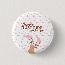 Last Ride Bachelorette Party Pin Button 缶バッジ