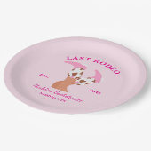 Last Rodeo Bachelorette Party  ペーパープレート (アングル)
