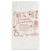 Last Rodeo Bachelorette Party Survival Kit スモールペーパーバッグ (正面)