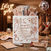 Last Rodeo Bachelorette Party Survival Kit スモールペーパーバッグ