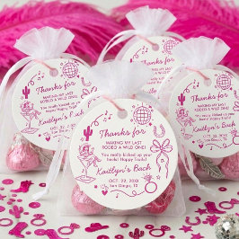 Last Rodeo Disco Cowgirl Bachelorette Party フェイバータグ