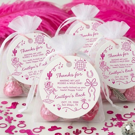 Last Rodeo Disco Cowgirl Bachelorette Party フェイバータグ