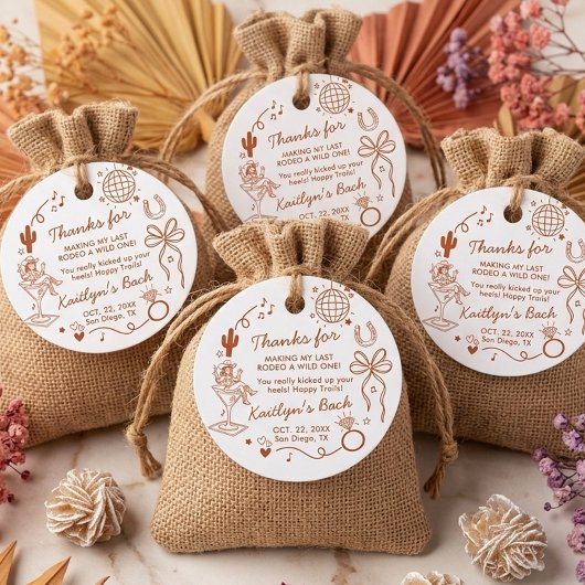 Last Rodeo Disco Cowgirl Bachelorette Party フェイバータグ