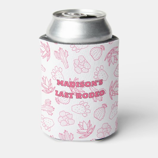 Last Rodeo Pink Bachelorette Party 缶クーラー (缶裏面)