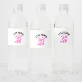 last rodeo pink southern bachelorette party ペットボトルラベル