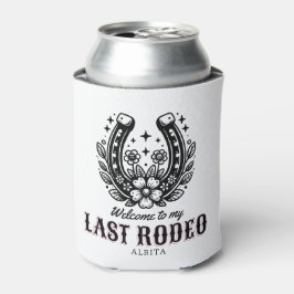 last rodeo western bachelorette party custom name 缶クーラー