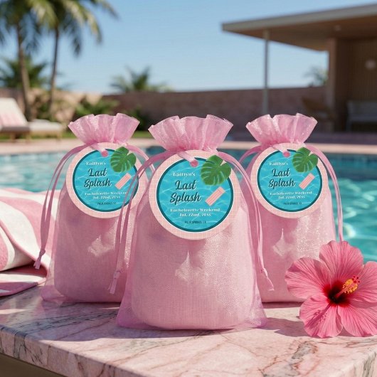 Last Splash Bachelorette Weekend Pool Party フェイバータグ
