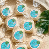 Last Splash Bachelorette Weekend Pool Party Favor ラウンドシール