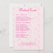 Last Splash Mermaid Bachelorette Weekend  招待状 (裏面)