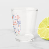 Last Spritz Amalfi Coast Bachelorette Party ショットグラス (右)