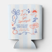 Last Spritz Amalfi Coast Bachelorette Party 缶クーラー (裏面)