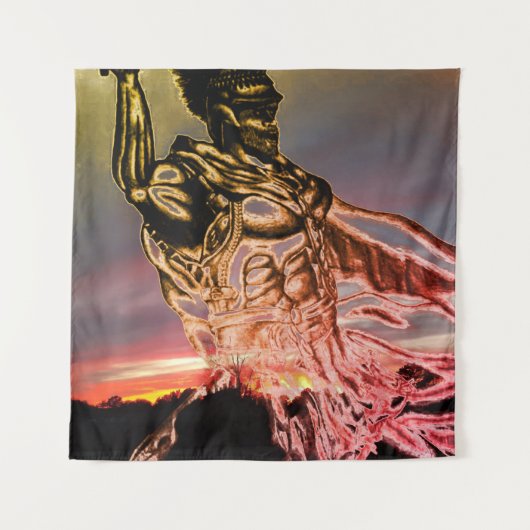 Last stand on Blood stained land タペストリー (正面)