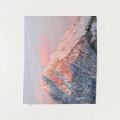 Last sun light on mountain Storžič, Slovenia タペストリー (正面)