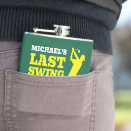 Last Swing Before the Ring Bachelor Party Flask フラスク