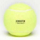 Last Swing Before the Ring Bachelorette Party テニスボール (裏面)